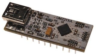 UMFT221XA-01 - FTDI - UMFT221XA-01 - Evaluation Module, USB To SPI, Designed to Plug into Standard 0.3" 24pin DIP Socket