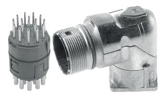 24420055 + 73002720 - LAPP - 24420055 + 73002720 - Circular Connector, Standard Circular Connector, Circon M23 Series, Panel Mount Plug, 12 Contacts