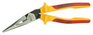 D02003 - DURATOOL - D02003 - PLIERS, LONG NOSE, HEAVY DUTY, W CUTTER