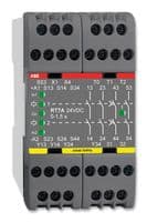 2TLA010028R1400 - ABB - 2TLA010028R1400 - Safety Relay, 115 VAC, 4PST-NO, SPST-NC, RT7B Series, DIN Rail, 6 A, Screw