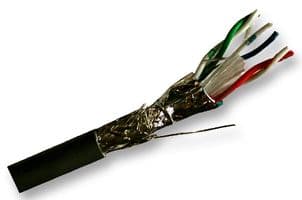 9843 060100 - BELDEN - 9843 060100 - Multipair Cable, Computer, Screened, 3 Pair, 24 AWG, 100 ft, 30.5 m