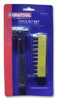 D02230 - DURATOOL - D02230 - 11 Piece Ratchet Screwdriver Set