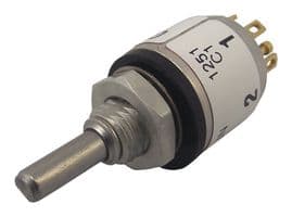 51P22-01-1-16N - GRAYHILL - 51P22-01-1-16N - Rotary Switch, 16 Position, 1 Pole, 22.5 °, 150 mA, 220 V, 51 Series