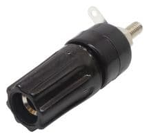 552-0100 - DELTRON COMPONENTS - 552-0100 - Binding Post, 552 Series, 16 A, 50 V, Nickel Plated Contacts, Panel Mount, Black