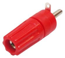 552-0500 - DELTRON COMPONENTS - 552-0500 - Binding Post, 552 Series, 16 A, 50 V, Nickel Plated Contacts, Panel Mount, Red