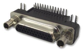 381-025-112L565 - NORCOMP - 381-025-112L565 - D Sub Connector, Micro D, Plug, 381 Series, 25 Contacts, Solder