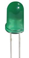 L-57GGD - KINGBRIGHT - L-57GGD - LED, Low Power, Green, Through Hole, T-1 3/4 (5mm), 20 mA, 2.2 V, 568 nm