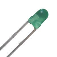 L-934GD - KINGBRIGHT - L-934GD - LED, Low Power, Green, Through Hole, T-1 (3mm), 20 mA, 2.2 V, 568 nm