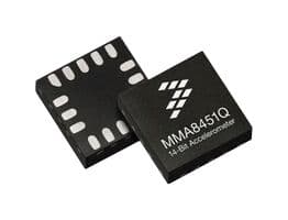 MMA8451QR1 - NXP - MMA8451QR1 - MEMS Accelerometer, 3-Axis, ± 2g, ± 4g, ± 8g, X, Y, Z, I2C, QFN, 16 Pins