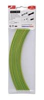 308-31217 HIS-3-BAG-12/4-PO-X-GNYE - HELLERMANNTYTON - 308-31217 HIS-3-BAG-12/4-PO-X-GNYE - Heat Shrink Tubing, HIS-3, Pack of 10 200mm Pieces, 3:1, 0.472 ", 12 mm, Green, Yellow, 7.87 "