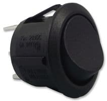 R13112CAAA - BULGIN / PARTNER STOCK - R13112CAAA - Rocker Switch, On-On, SPDT, Non Illuminated, Panel Mount, Black, R13 Series