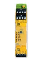751104 - PILZ - 751104 - Safety Relay, 24 VDC, 3PST-NO, DIN Rail, 6 A, Spring Clamp