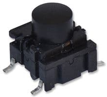 5GSH9351SS09-10.4 - MULTIMEC - 5GSH9351SS09-10.4 - Tactile Switch, 5G Series, Top Actuated, Surface Mount, Plunger for Cap, 350 gf, 50mA at 24VDC