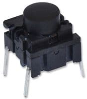 5GTH9351SS09-09.5 - MULTIMEC - 5GTH9351SS09-09.5 - Tactile Switch, 5G Series, Top Actuated, Through Hole, Plunger for Cap, 350 gf, 50mA at 24VDC