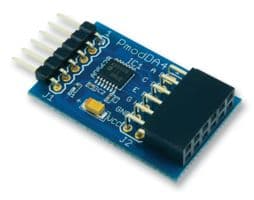 410-245 - DIGILENT - 410-245 - Daughter Board, PmodDA4 8-Channel 12-Bit Analogue to Digital Converter Pmod I/O Interface Module