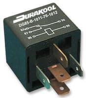 DG85C-7011-76-1012 - DURAKOOL - DG85C-7011-76-1012 - Automotive Relay, 12 VDC, SPDT, Panel Mount, Quick Connect, DG85C Series