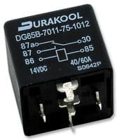 DG85C-8021-75-1024 - DURAKOOL - DG85C-8021-75-1024 - Automotive Relay, 24 VDC, SPST-NO, Through Hole, Solder, DG85C Series