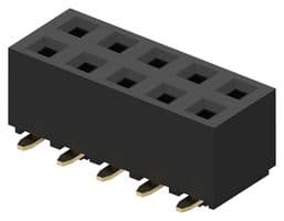BG120-10-A-0-N-D - GCT - BG120-10-A-0-N-D - PCB Receptacle, Dual Entry, Board-to-Board, 2.54 mm, 2 Rows, 10 Contacts, Surface Mount, BG120