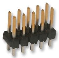 10-89-7102 - MOLEX - 10-89-7102 - Pin Header, Board-to-Board, Wire-to-Board, 2.54 mm, 2 Rows, 10 Contacts, Through Hole Straight