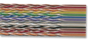 1700/14 - 3M - 1700/14 - Ribbon Cable, Twisted Pair Flat, Unscreened, 14 Core, 28 AWG, 100 ft, 30.48 m
