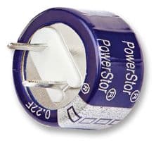 KW-5R5C684-R - EATON ELECTRONICS - KW-5R5C684-R - Supercapacitor, PowerStor®, EDLC, 0.68 F, 5.5 V, Radial Leaded, -20%, +80%, 5 mm, 2000 hours @ 85°C