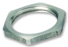 50.212 ES - HYLEC - 50.212 ES - Locknut, Hexagonal, IP68, M12, Stainless Steel, 2.8 mm