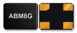 ABM8G-28.63636MHZ-18-D2Y-T - ABRACON - ABM8G-28.63636MHZ-18-D2Y-T - Crystal, Miniature, ABM8G Series, 28.63636 MHz, 20 ppm, 30 ppm, 18 pF