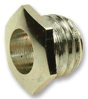 CL1421 - CLIFF ELECTRONIC COMPONENTS - CL1421 - Connector Accessory, Chrome Hex, Locknut, S4 Jack Socket Connectors, 7-16 UNF