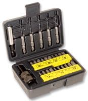 T4519 - CK TOOLS - T4519 - Drill Bit Set, Quick Change, Bit Holder, Chuck, Screwdriver Bit, Drill Bit, 22 Piece