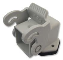 CK03IA - ILME - CK03IA - Connector Backshell, Angled Bulkhead Housing, CK Series ILME Multipole Connector Inserts, 90°