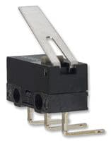 D2F-L-A1 - OMRON - D2F-L-A1 - Microswitch, Subminiature, Hinge Lever, SPDT, Solder, 1 A, 30 VDC