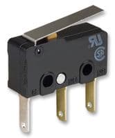 SS-01GLT - OMRON - SS-01GLT - Microswitch, Subminiature, Hinge Lever, SPDT, Quick Connect, 100 mA, 30 V