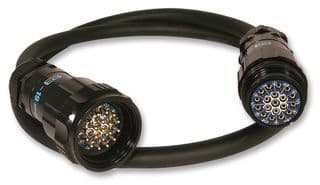 38102504 - LAPP - 38102504 - Cable Assembly, 33 ft, 10 m, LiY Series, Black