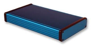 1455P2201BU. - HAMMOND - 1455P2201BU. - Metal Enclosure, 1455 Series, Extruded With Metal End Panels, Small, Extruded Aluminium, 26.45 mm
