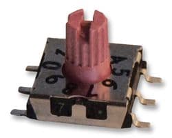 P25SMT301 - HARTMANN CONCO - P25SMT301 - Rotary Coded Switch, Surface Mount, 10 Position, 42 V, BCD, 400 mA