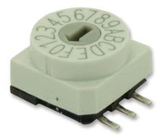 P65SMT101 - HARTMANN CONCO - P65SMT101 - Rotary Coded Switch, Surface Mount, 10 Position, 42 V, BCD, 200 mA