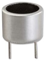 MCUSD16A40S12RO - MULTICOMP PRO - MCUSD16A40S12RO - Ultrasonic Sensor, Transceiver, 16 mm Diameter, 40 kHz, -74 dB, Aluminium, Silver, -30 °C to 85 °C