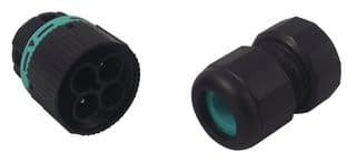 THB.387.A2A - HYLEC - THB.387.A2A - Circular Connector, Sealed Circular Connector, TH387 Micro Teeplug Series, Cable Mount Plug