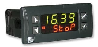 TI327401 - WACHENDORFF - TI327401 - Panel Mount Timer, 2 Relay Output, 24 V, 230 V, 28.5 mm, 70.5 mm