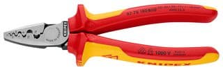 97 78 180 - KNIPEX - 97 78 180 - Crimp Tool, Hand, 23-5AWG End SleevesFerrules
