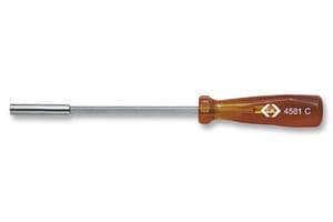 T4581 - CK TOOLS - T4581 - Screwdriver, 6mm Hex Bit Holder Tip, Shatterproof