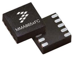 MMA8653FCR1 - NXP - MMA8653FCR1 - MEMS Accelerometer, 3-Axis, ± 2g, ± 4g, ± 8g, X, Y, Z, I2C, DFN, 10 Pins