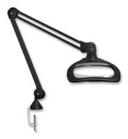 WAVE LED ESD 5 DIOPTER - GLAMOX LUXO - WAVE LED ESD 5 DIOPTER - Magnifier Light, Illuminated, ESD, 2 x 6W LED, 5 Diopter, 1050mm Adjustable Arm, Black, EU/UK