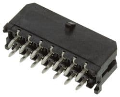 43045-1413 - MOLEX - 43045-1413 - Pin Header, Wire-to-Board, 3 mm, 2 Rows, 14 Contacts, Through Hole Straight