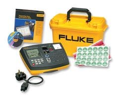 FLUKE 6500-2 UK BASIC KIT - FLUKE - FLUKE 6500-2 UK BASIC KIT - Tester, Portable Appliance, Kit, 250V, 200mA, 25A, 0.5 mA to 1.9 mA, USB, 114 mm