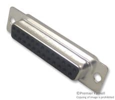 L177SDB25S - AMPHENOL COMMUNICATIONS SOLUTIONS - L177SDB25S - D Sub Connector, DB25, Standard, Receptacle, SD, 25 Contacts, DB, Solder