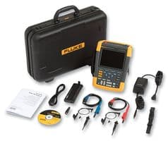 FLUKE-190-504/FPC EU - FLUKE - FLUKE-190-504/FPC EU - Oscilloscope, ScopeMeter 190 Series II, 4 Channel, Isolated, 500 MHz, 5 GSPS, 30 kpts, 0.7 ns