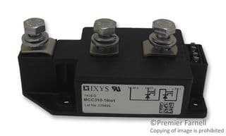 MCC310-16IO1 - IXYS SEMICONDUCTOR - MCC310-16IO1 - Thyristor Module, Series Connected, 320 A, 1.6 kV