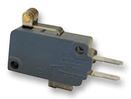 V-165-1C25 BY OMI - OMRON ELECTRONIC COMPONENTS - V-165-1C25 BY OMI - Microswitch, Miniature, Short Hinge Roller Lever, SPDT, Quick Connect, 16 A