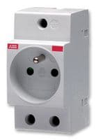 2CSM110000R0711 - ABB - 2CSM110000R0711 - Modular Socket, French Standard, 16 A, 250 Vac